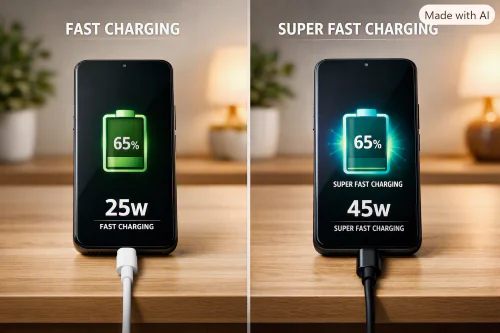 Fast farging difference