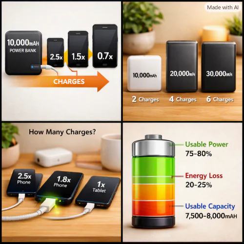 Power Bank capacity