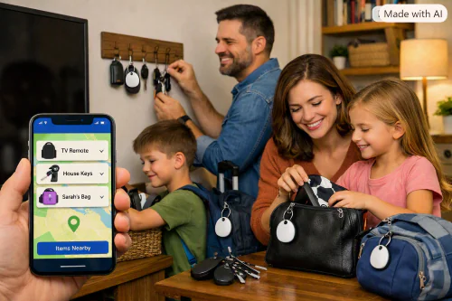 How Bluetooth Trackers Help Families Stay Organized